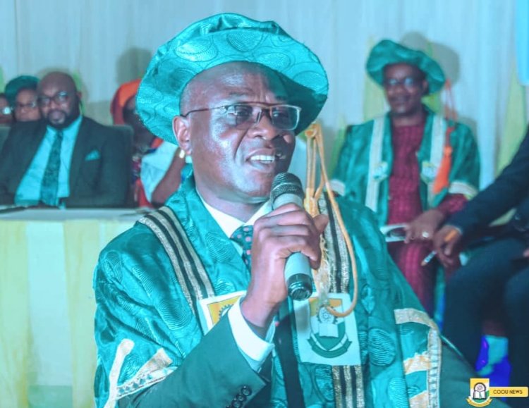 You are expected to put away all juvenile characteristics - Ojukwu University VC Tells Freshmen at  24 Matriculation Ceremony