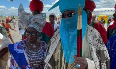 Emir of Kano, Alhaji Aminu Ado Bayero Arrives Calabar for UNICAL  35th convocation ceremony