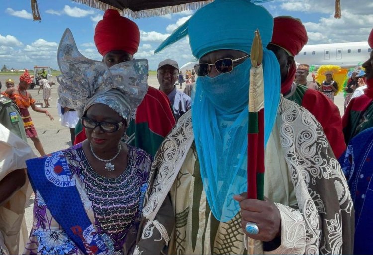 Emir of Kano, Alhaji Aminu Ado Bayero Arrives Calabar for UNICAL  35th convocation ceremony