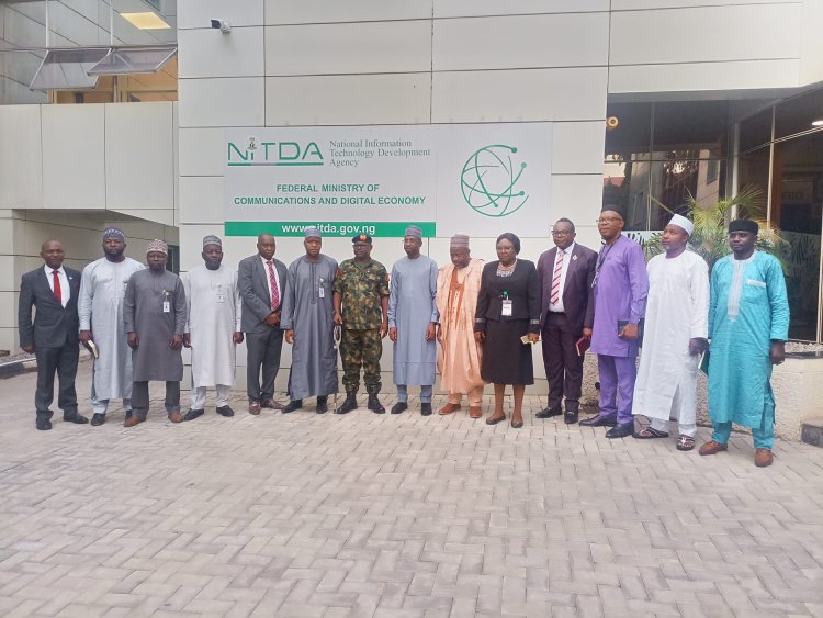 NYSC DG YD Ahmed Seeks NITDA Support for New ICT Centre