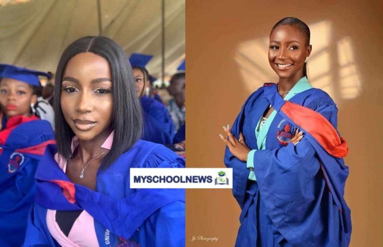 Meet Muoka Olivia 24 years old Unical’s best graduating student with a CGPA of 4.73