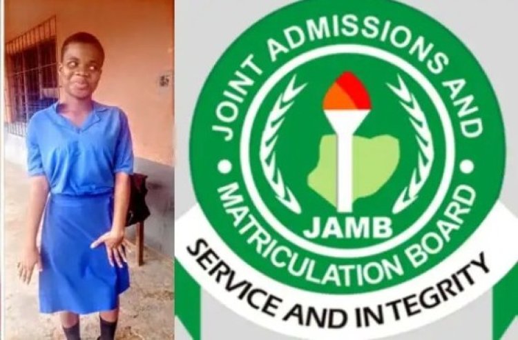 15 years old Ejikeme Joy Nmesoma Brilliantly Scores 362 In Jamb UTME Exam
