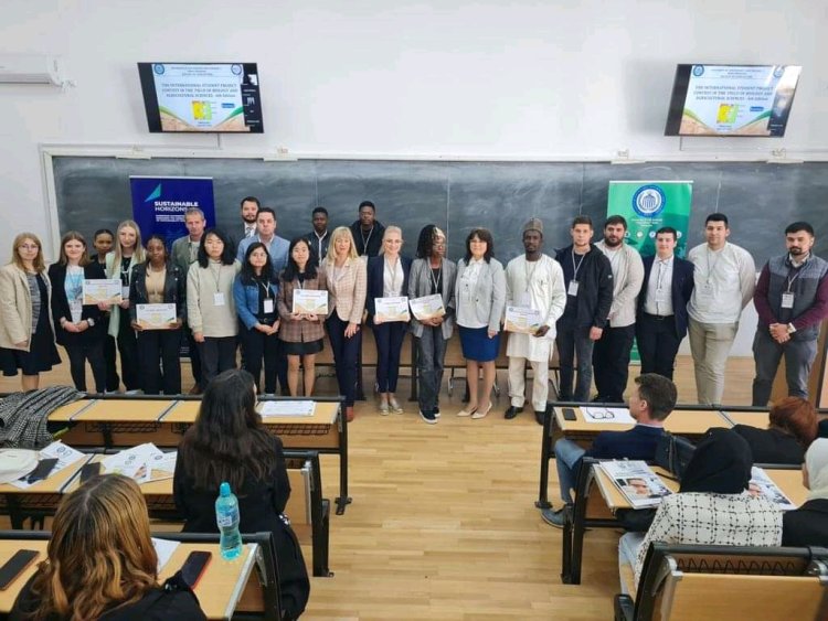 ABU Team Wins at Global Student Project Contest in Romania