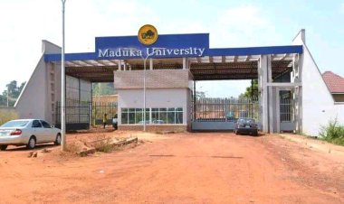 Maduka University admission form for 2023/2024 academic session