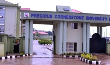 Precious Cornerstone University (PCU) Post UTME application form for 2023/2024 session