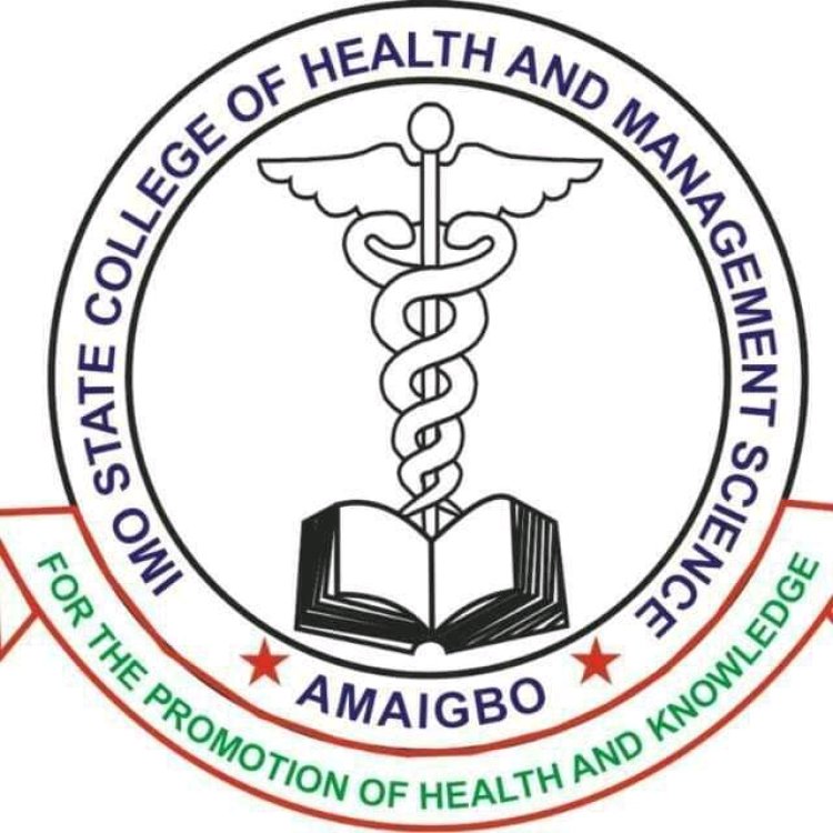 Imo State College of Health & Management Science admission form for 2023/2024 session