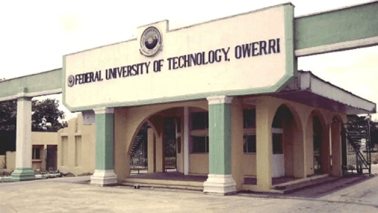 FUTO admission form for 2023/2024 session