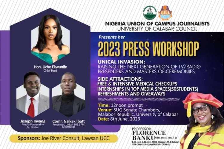 Nigeria Union of Campus Journalists UNICAL Hosts Her 2023 PRESS Workshop