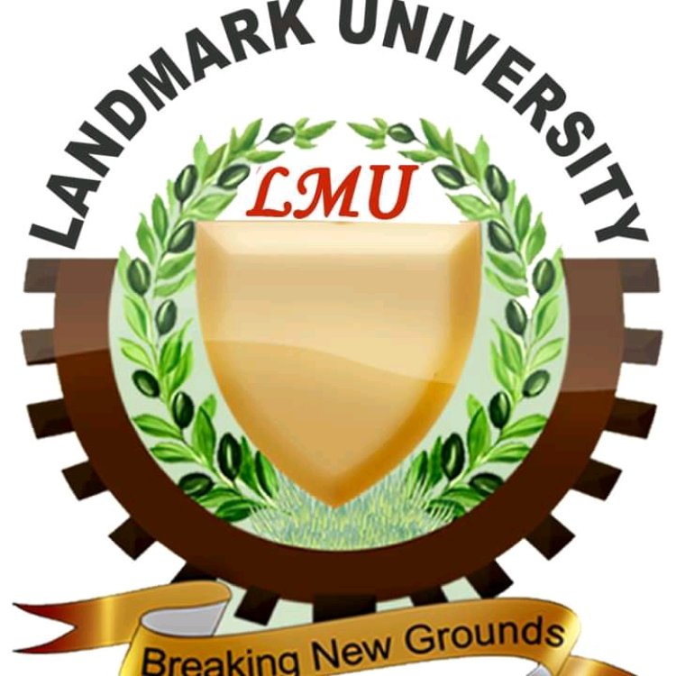 Landmark University postgraduate admission form for 2023/2024 session