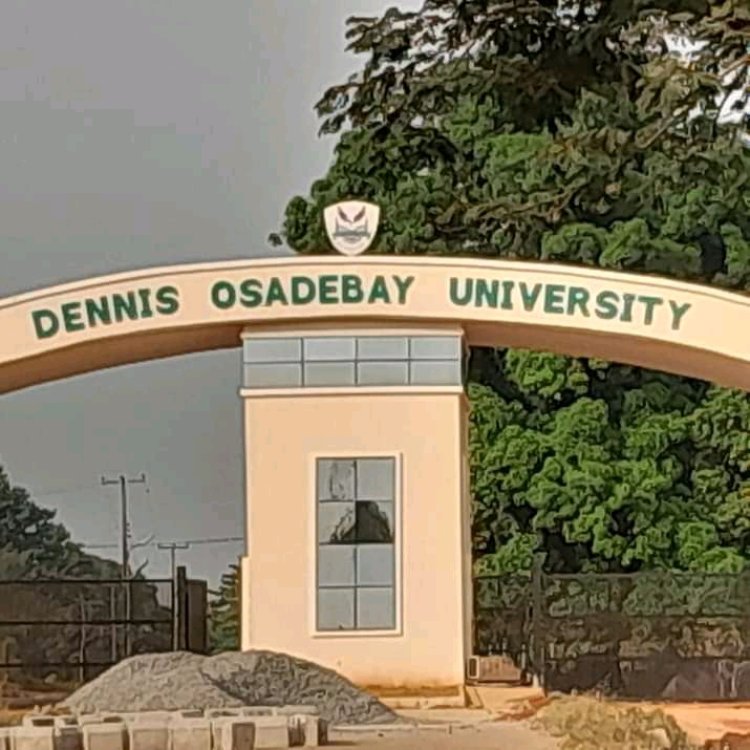 Dennis Osadebay University Pre-degree/JUPEB admissions form for 2023/2024 session