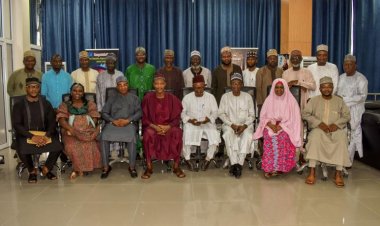 BUK's Chancellor Receives TETFund’s NRF Team for Monitoring and Evaluation of Research Grants