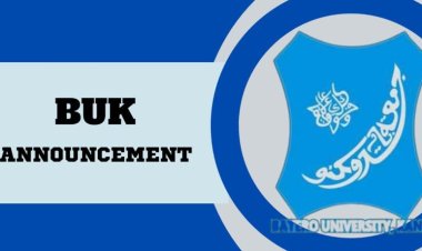 BUK Sce 2022/2023 Admission List