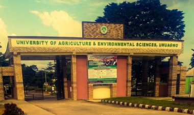 University of Agriculture and Environmental Sciences, Umuagwo admission form for 2023/2024 session