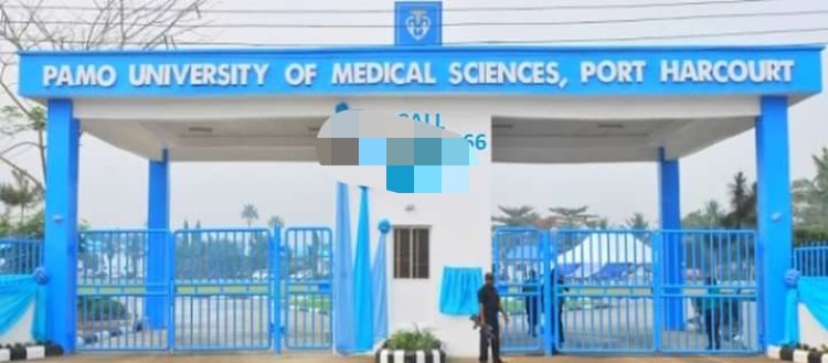 PAMO University of Medical Sciences (PUMS) admission form for 2023/2024 session