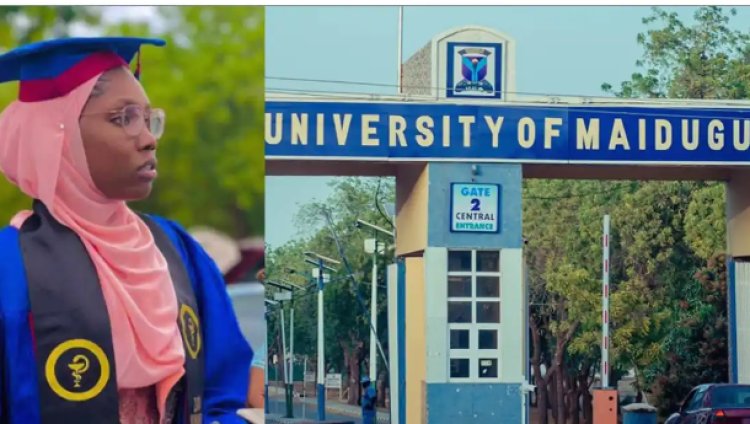 Young Lady emerges best graduating student at UNIMAID with 4.9 CGPA