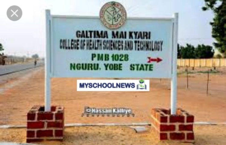 Galtima Mai Kyari College of Health Sciences & Tech releases urgent notice to 2nd batch admitted students