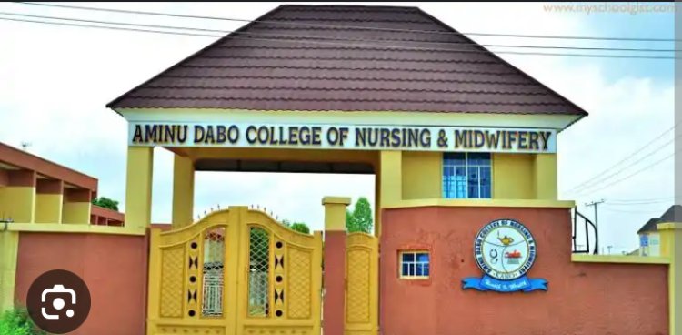 Aminu Dabo College Of Nursing Science announces entrance examination