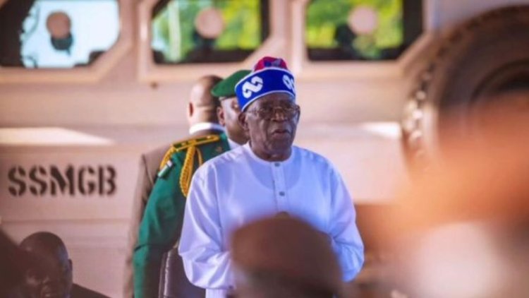JUST IN: Tinubu attends armed forces graduation ceremony in Kaduna, promises to end insecurity in Nigeria