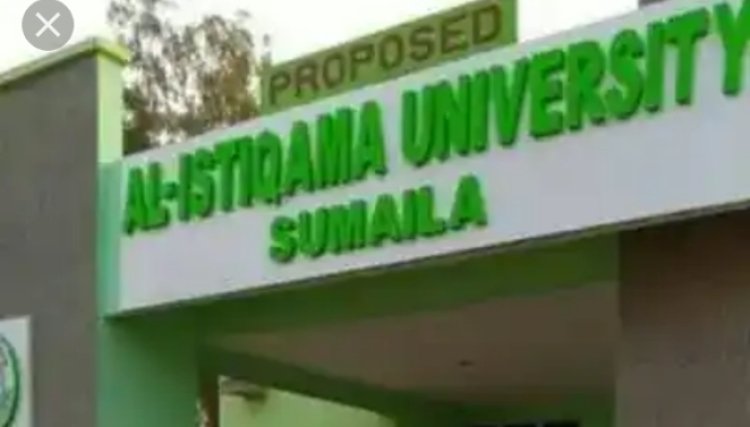 Al-istiqama University gets NUC's approval for 10 new courses