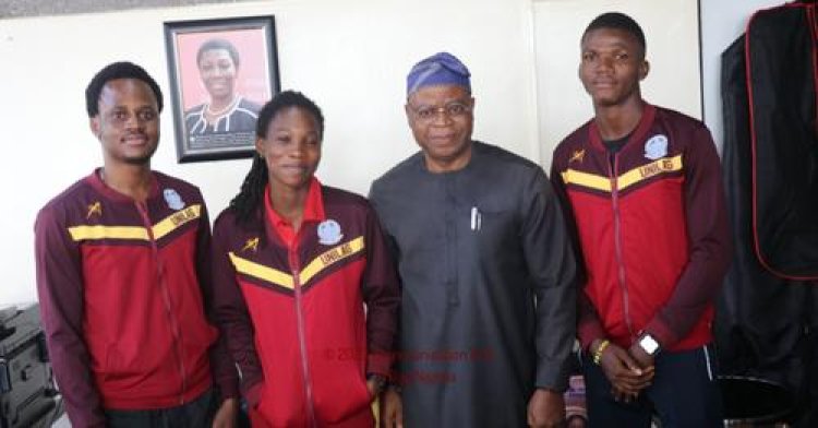 Three UNILAG Athletes Represent Nigeria at 31st World University Games