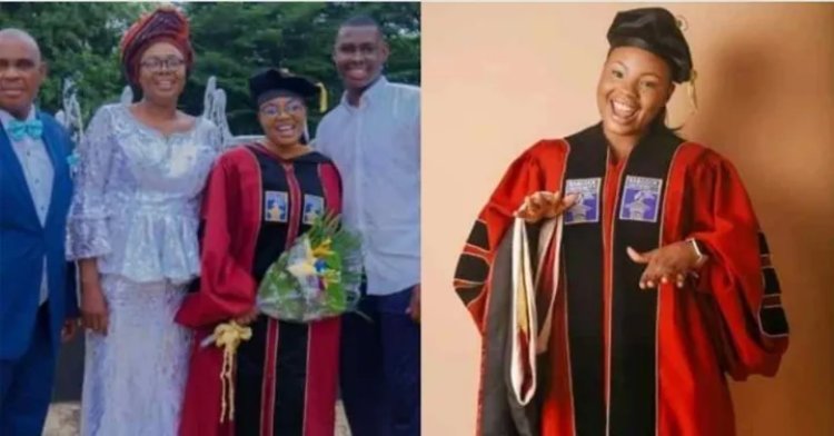 Nigeria Lady Bags Bachelors Degree At 19, Masters At 22 And PhD At 25 Years Old