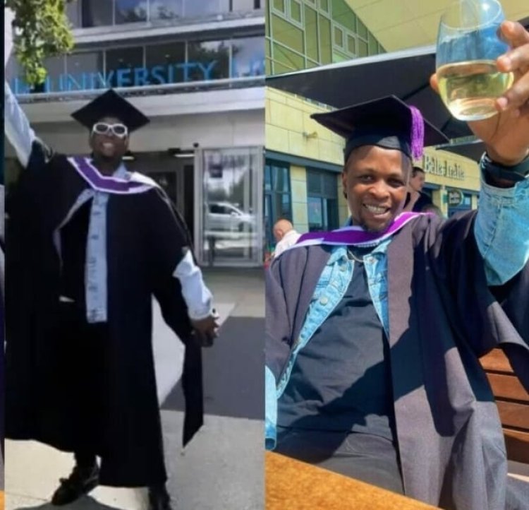 BBNaija 2020 Star Winner Laycon, Bags Masters Degree From University Of Portsmouth