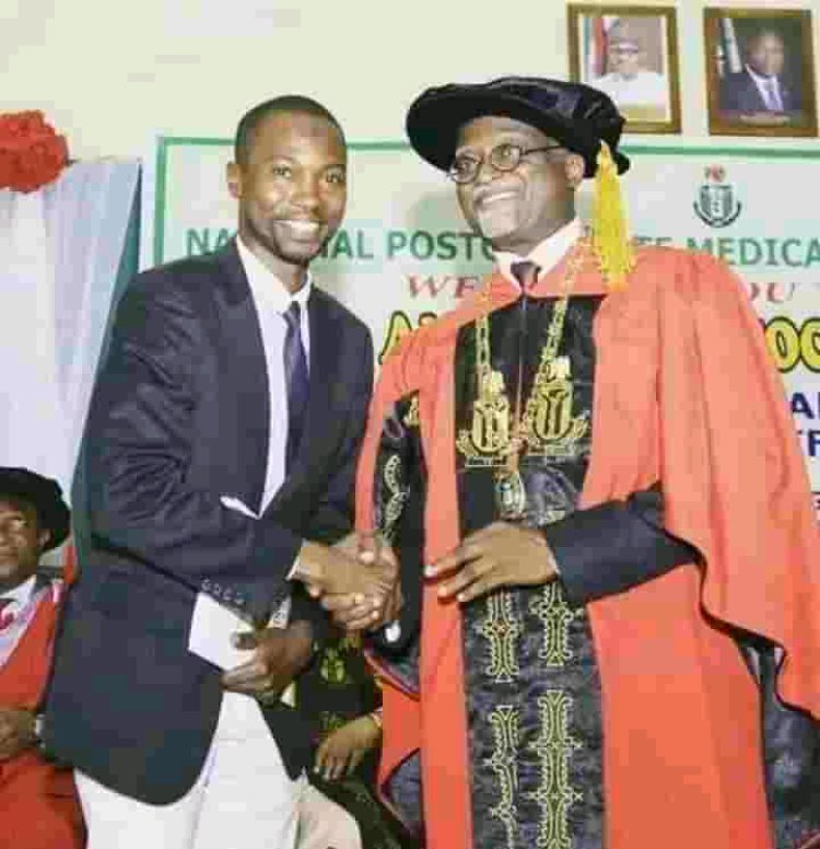 Dr. Kaumi  Mala Geidam emerges the overall best Nigeria's Postgraduate Medical student