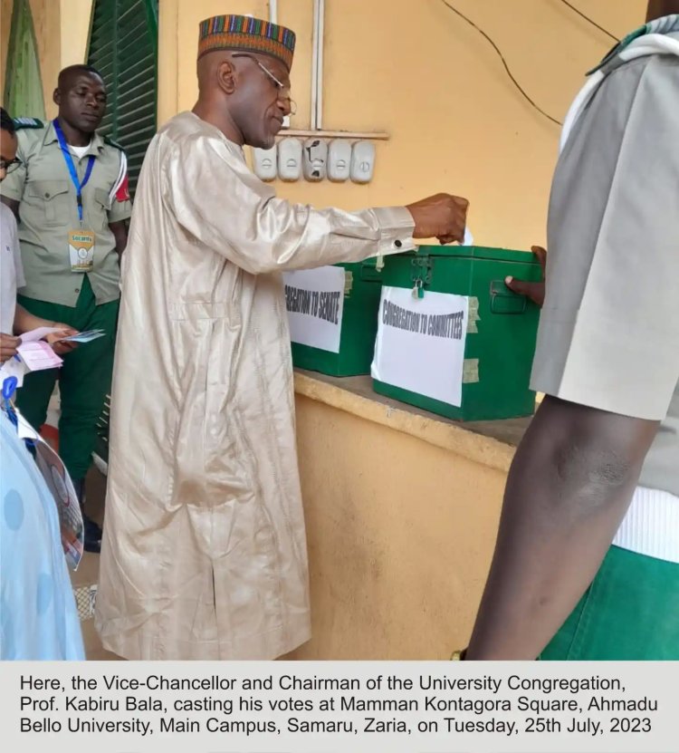 Kankia, Ajiya emerge as Council members at ABU Congregation elections