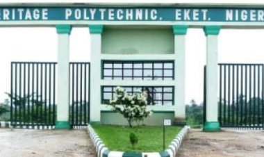 Heritage Polytechnic admission list for 2023/2024 session