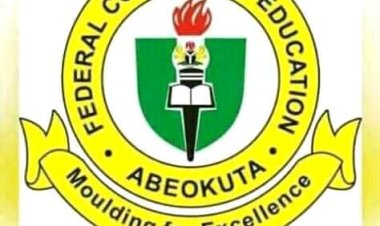 Federal College of Education, Abeokuta admission form for 2023/2024 session