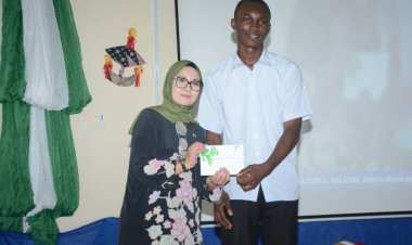 300 level UNIABUJA student, Joshua Omale emerges winner of Malaysia High Commission Essay Competition
