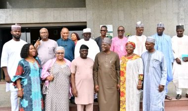College of Education Zing Provost, Prof. Ejika Sambo Meets Taraba Governor For collaborative partnership