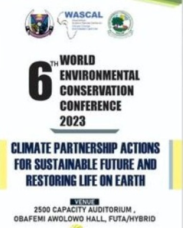 World Environment Conservation Conference Hosted In FUTA