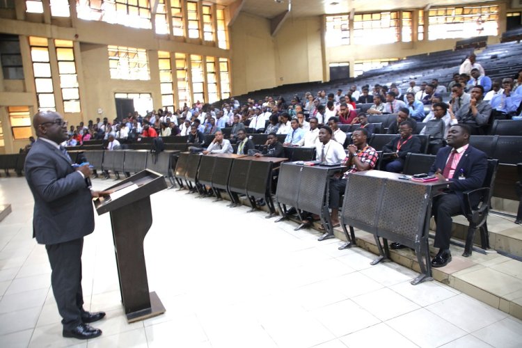 Convenant University, Professor Adebayo Urges SWEP Students to Work Together and Build Team Spirit