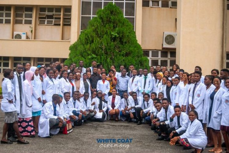 LAUTECH Medical Students Marked Historic Milestone With First White Coat Ceremony