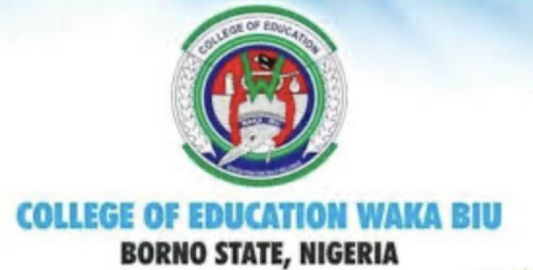 College of Education Waka-Biu Admission form, 2023/2024