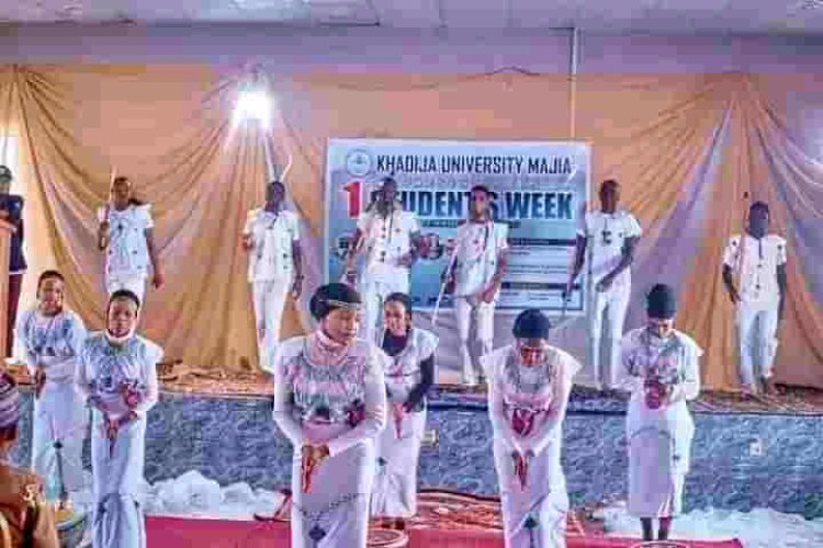 Vibrant Celebrations at Khadija University Majia, Jigawa State: Student's Weeks in Full Swing