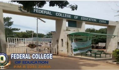 Federal College of Education, Zaria NCE Part-time Admission Form for 2023/2024 Session Is Out