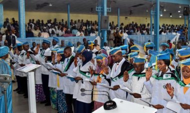 BUK Inducts 315 Medical and Health Professionals