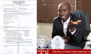 UNN Dean of student affairs clears the air on hostel allocation process