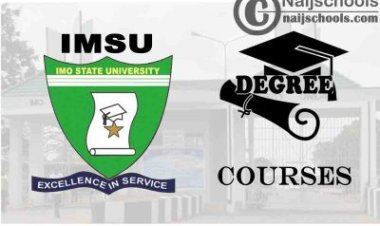 IMSU 2023 /2024 Admission Cut Off Marks