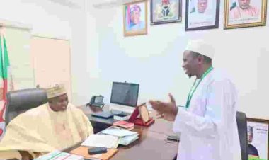 Fulafia VC Abdul Rahman visits minister of state for education