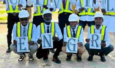 Engineering Graduates from Kebbi State University of Science and Technology Aleiro Celebrate