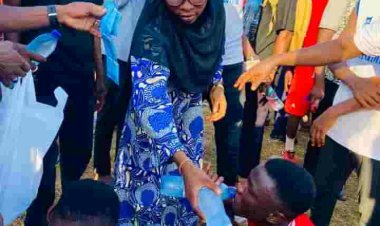 Vice President SUG, UNIMAID, Attends Inter-Faculty Football Competition