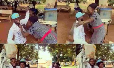 "Na Wetin She Use Train Me - DONUT'S AND ZOBO": Student Expresses Gratitude as He Signs Out, Praising His Mother