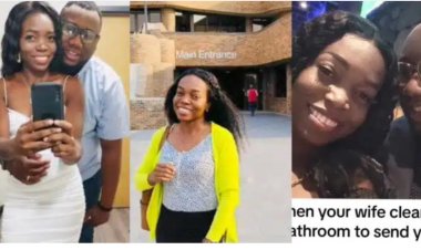 Nigerian Man Sends Wife to School After Becoming Bank Manager; She Worked as Cleaner to Sponsor His Education in Canada