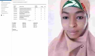 Meet Hadiza Mshelia: A Remarkable Graduate with First Class Honors in BSc Economics , FUKashere