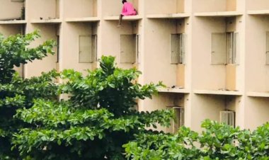 Academic Dedication: ABU Zaria Student's Unconventional Study Spot Goes Viral