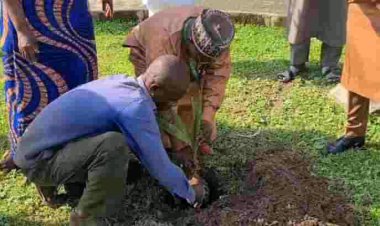 Biochemistry Students at FULafia Donate Trees to the University