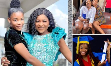 Actress Destiny Etiko Celebrates as Her Eldest Daughter Graduates from University